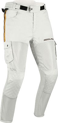 Segura Mojo, Textilhose - Hellgrau/Braun - 4XL von Segura