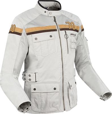 Segura Mojo, Textiljacke - Hellgrau/Braun - 4XL von Segura