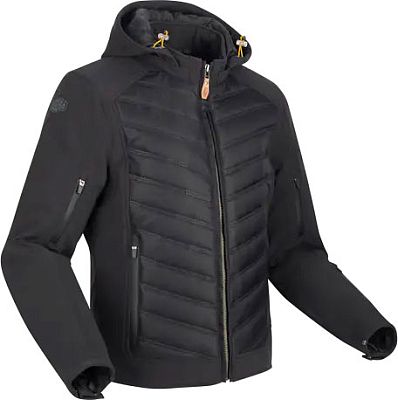 Segura Natcho 2, Textiljacke wasserdicht - Schwarz/Gelb - L von Segura