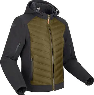 Segura Natcho 2, Textiljacke wasserdicht - Schwarz/Oliv - XL von Segura