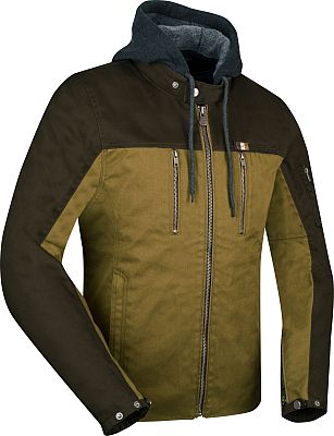 Segura Presto, Textiljacke wasserdicht - Dunkelbraun/Beige - L von Segura