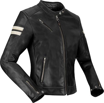 Segura Romeo, Lederjacke wasserdicht Damen - Schwarz/Weiß - T2 von Segura