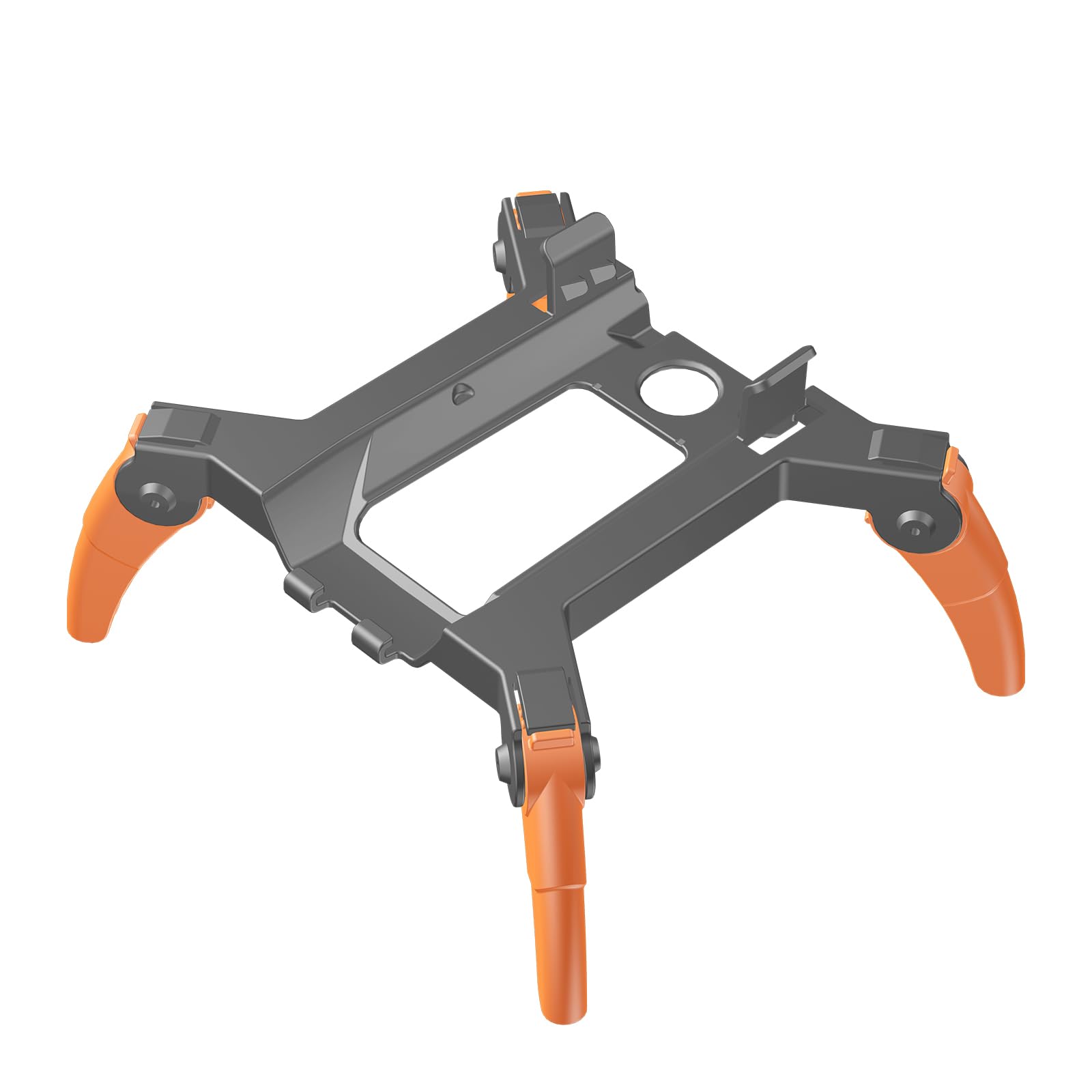 Sekepingo Landefüße für Mavic 3 Pro 42 MM Höhe Extender Erweiterte Fahrwerk Landegestell Landing Gear Faltbares Stütze Verlängerungsfahrwerk Kit für DJI Mavic 3 Pro Drone Zubehör (Grau&Orange) von Sekepingo