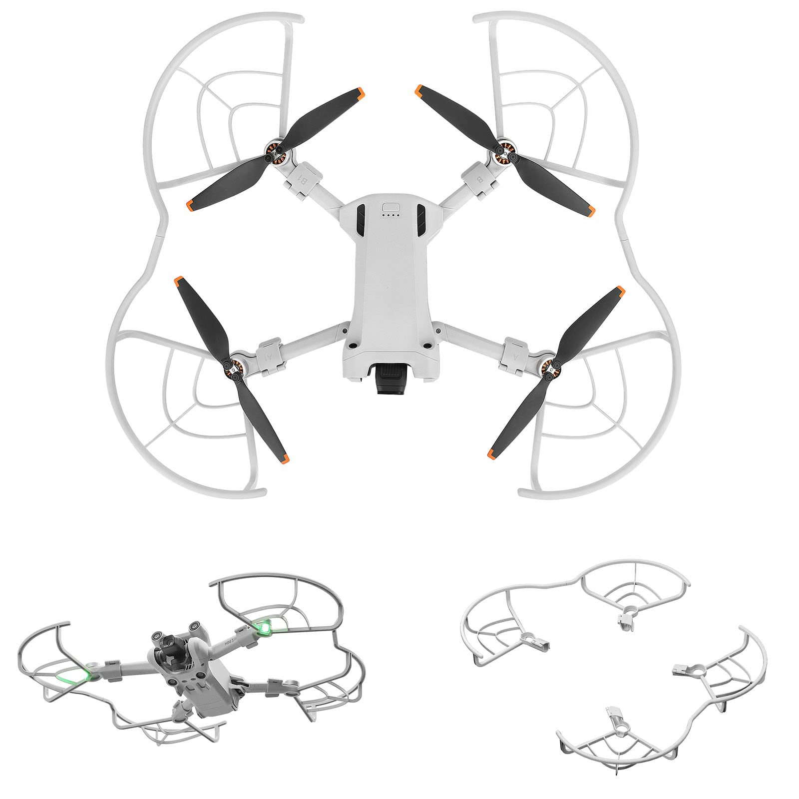 Sekepingo Mini 3 Pro Propellerschutz, Flugsicherheit Propeller Guard Schutz Anti Kollisions für DJI Mini 3 Pro Zubehör von Sekepingo