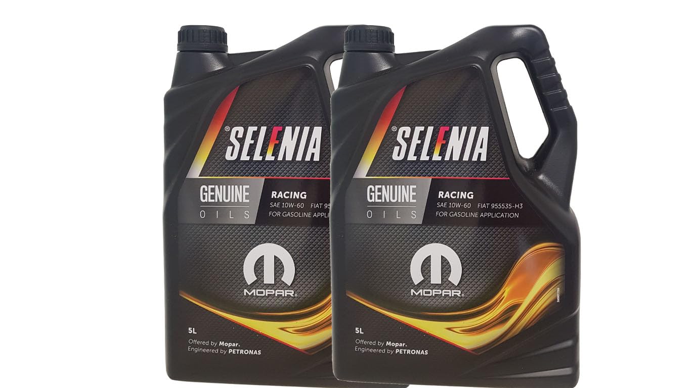 10 Liter PETRONAS SELENIA Motoröl Öl RACING 10W60 10W-60 MOPAR FIAT 9.55535-H3 von GTTCCG