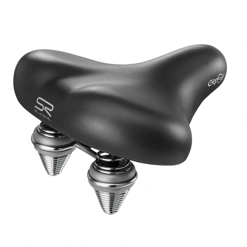 Selle Royale Fahrradsattel Unisex Gipsy schwarz von Selle Royale