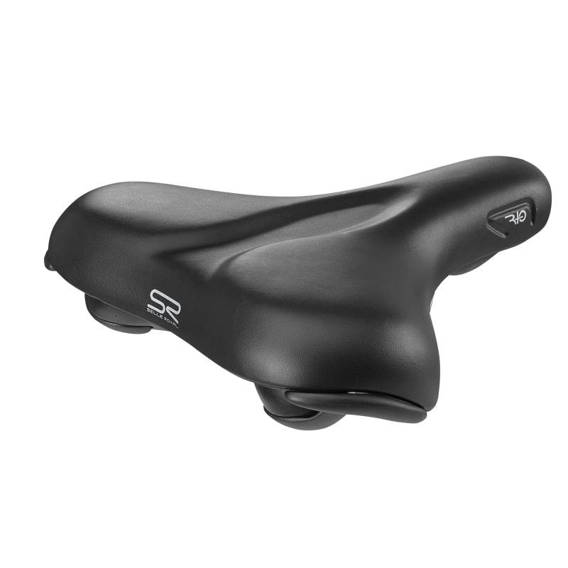 Selle Royale Fahrradsattel Unisex Rio Plus City schwarz von Selle Royal