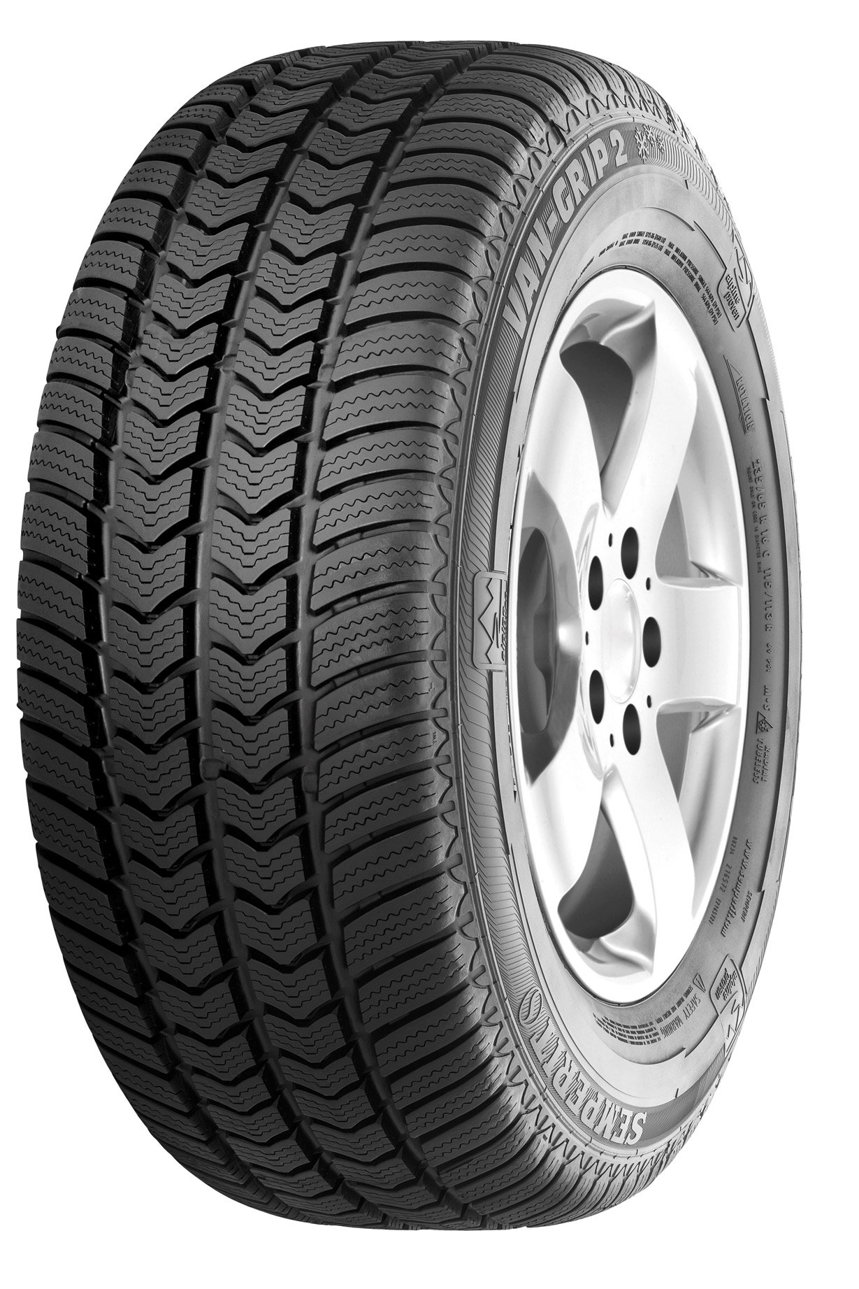 Semperit Van-Grip 2 RF M+S - 195/70R15 97T - Winterreifen von Semperit