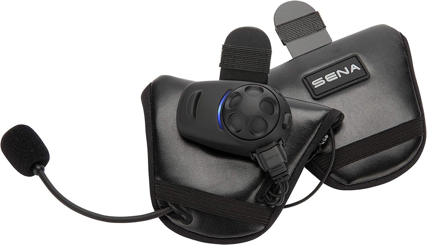 SPH10H-FM Bluetooth-Kommunikationssystem mit integriertem FM Tuner für Motorräder und Roller für Open-Face Helme von Sena