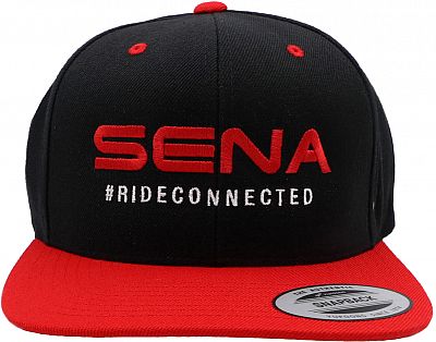 Sena Snapback, Kappe - Schwarz/Rot - Einheitsgröße von Sena