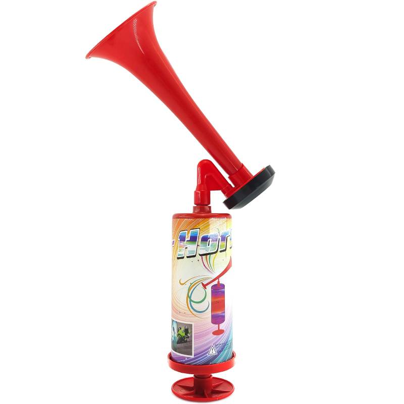 Senbaler Airhorn Druckluft Hupe,Extrem Laute Lufthorn,Handheld Luftdruck Fanfare Pumpe für Fussball Boot Auto Straßenverkehr Fußballspielen Partys (Stil 1) von Senbaler