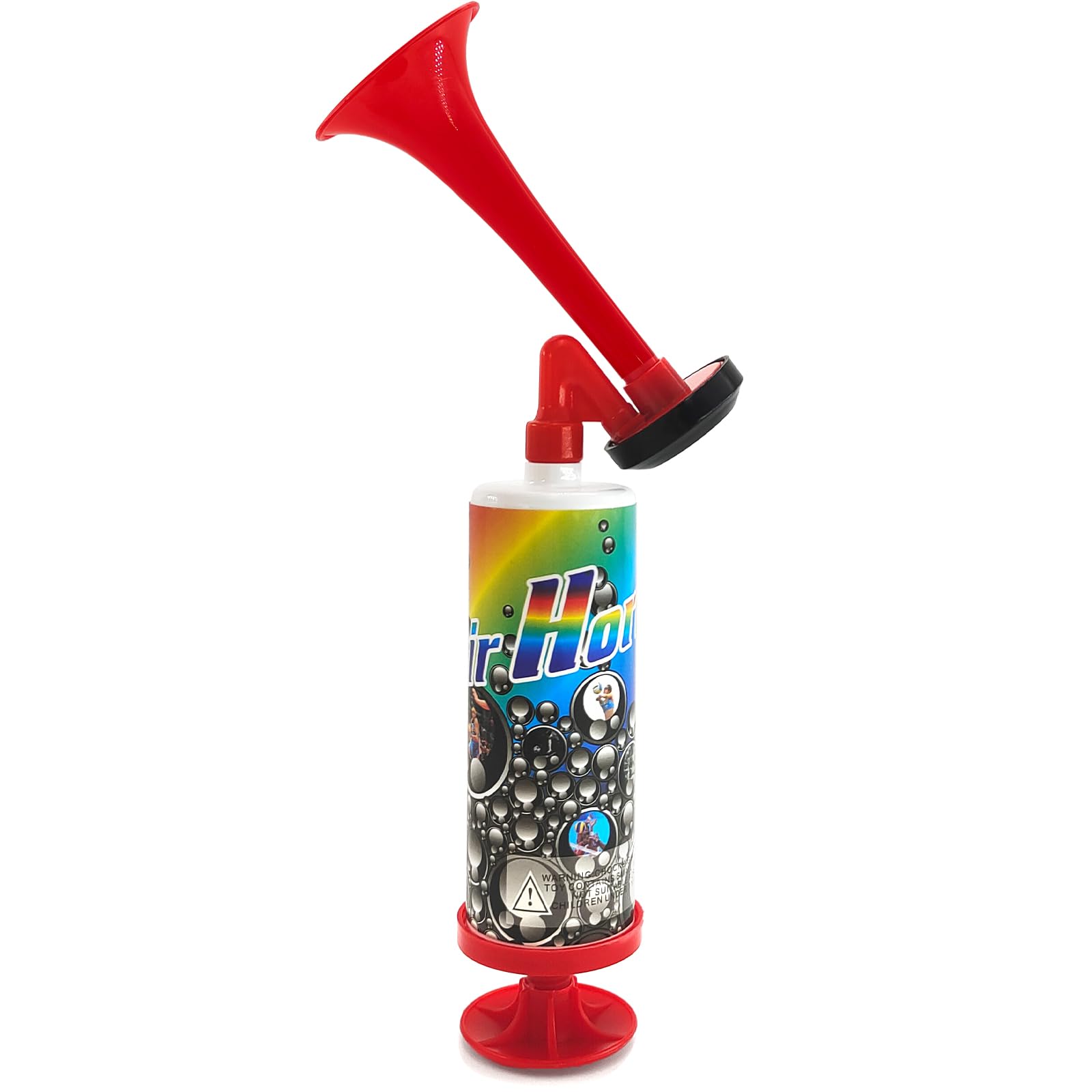 Senbaler Mini Airhorn Druckluft Hupe,Extrem Laute Lufthorn,Handheld Luftdruck Fanfare Pumpe für Fussball Boot Auto Straßenverkehr Fußballspielen Partys (Stil 2) von Senbaler