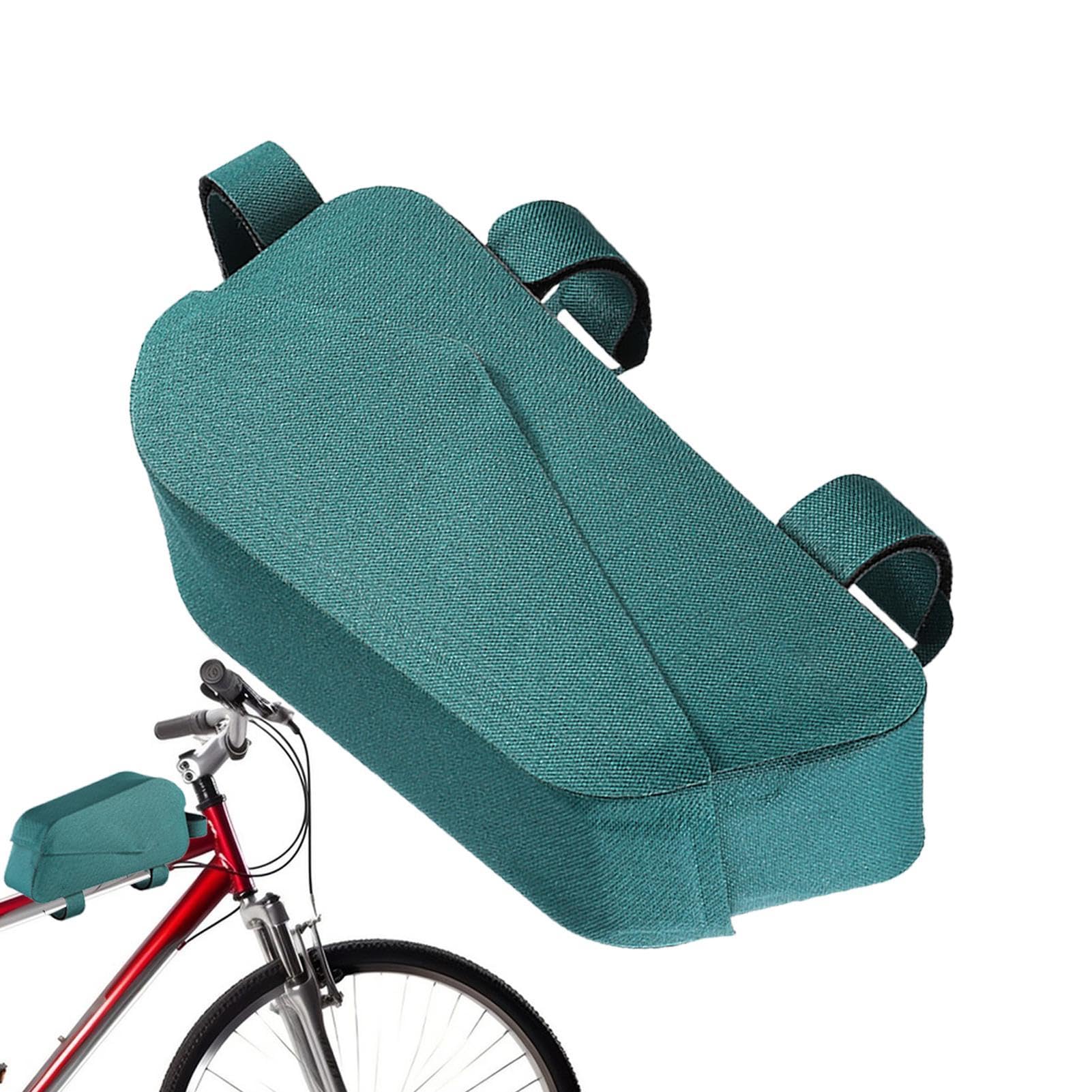 Wasserdichte Oberrohrtasche, Vorderrahmentasche - Wasserdichte Fahrrad-Fronttasche | Satteltasche mit Magnetverschluss, Fahrradausrüstung und Zubehör, Rahmentasche, multifunktional zum Radfahren von Senermter