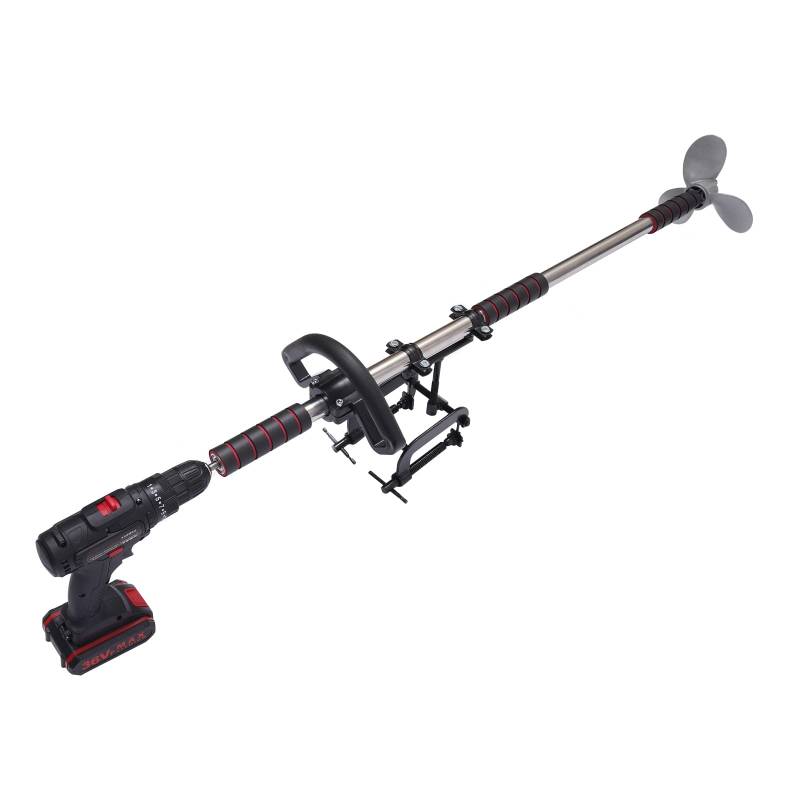 Elektro Außenborder Außenbordmotor Elektromotor Außenbordelektromotor Boot 36 V Schub Salzwasser Transom Mounted Trolling Electric Trolling Motor mit LED Batterie Indicator Welle von Sengfwin