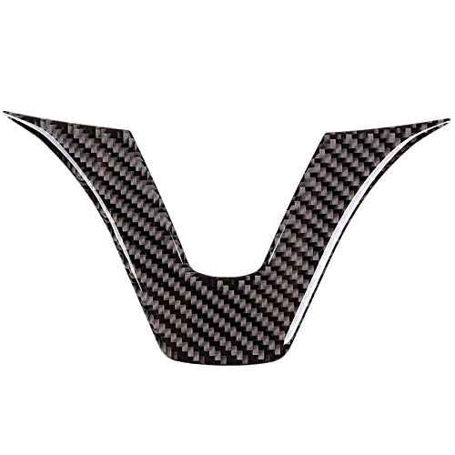 Senmubery Carbon Innen Aufkleber, Lenkrad Emblem Aufkleber, Passend für Mercedes C-Klasse W204 W205 von Senmubery