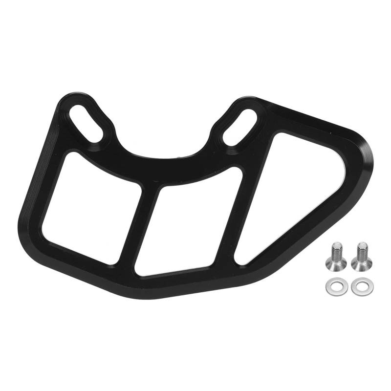 Senrusa Fahrradkettenführungsstabilisator Aluminiumlegierung Bike Bash Guard für 26T 36T Kettenblätter Mountainbike-Zubehörketten (Schwarz) von Senrusa