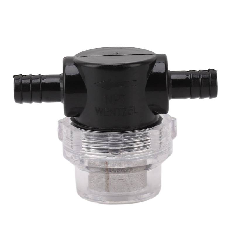 Senrusa Water Pump Strainer ABS G1/4 Pump Twist On Strainer Irrigation Pipeline Filter for RV Marine Boat Lawn von Senrusa