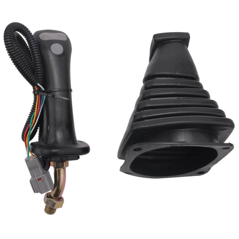 Sessleger 3 Tasten Schaufel Joystick Assy Griff Getriebe mit Staubabdeckung für Doosan DX150 215 225 300 370-9C links von Sessleger