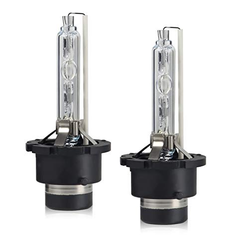 Sessleger Leuchtmittel D4S HID, Ersatzlampe für Xenon-Scheinwerfer, 35 W, 6000 K, Abblendlicht, weiß, 2 Stück (6000 K) von Sessleger