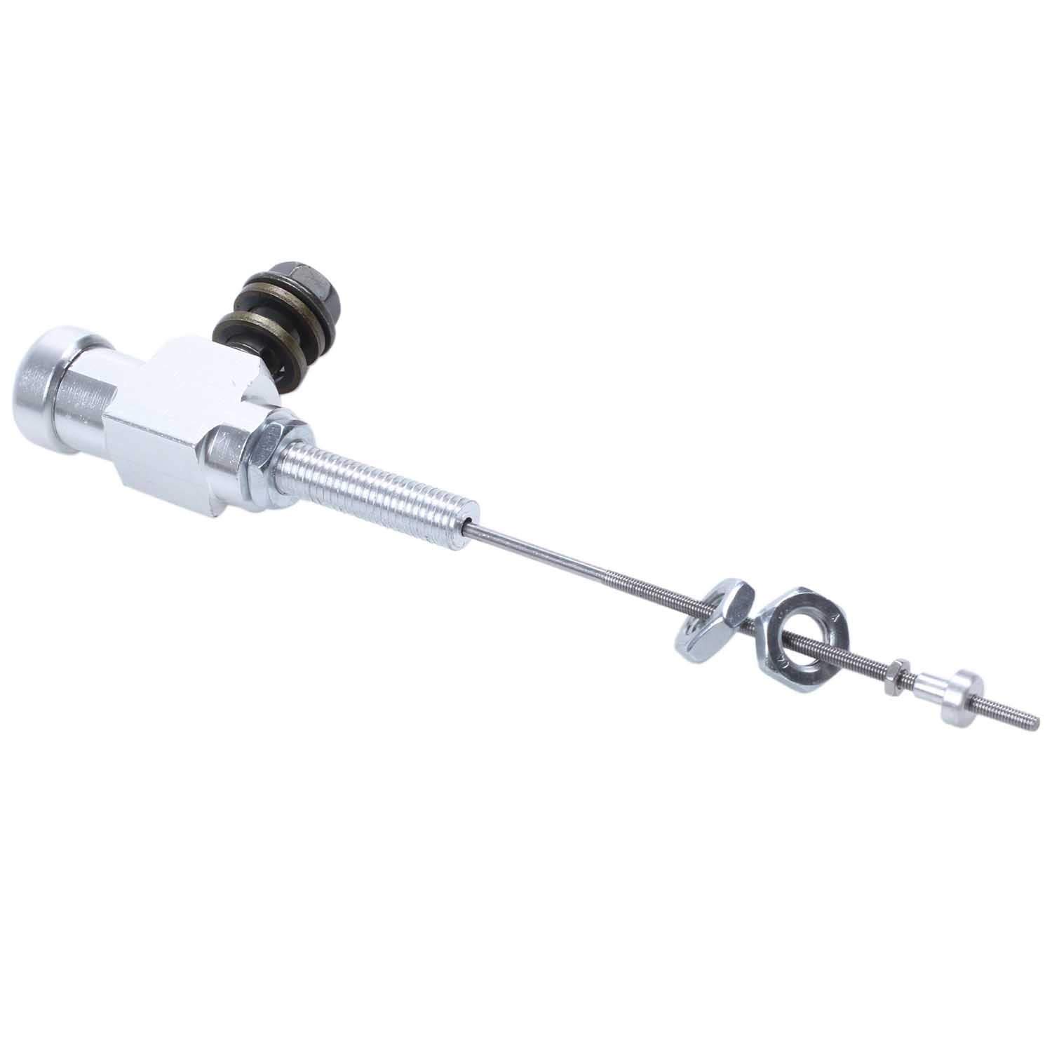 Sessleger Motorrad Hydraulik Kupplungs Zylinder Stange Brems Pumpe M10X1.25Mm Aluminium Silber von Sessleger