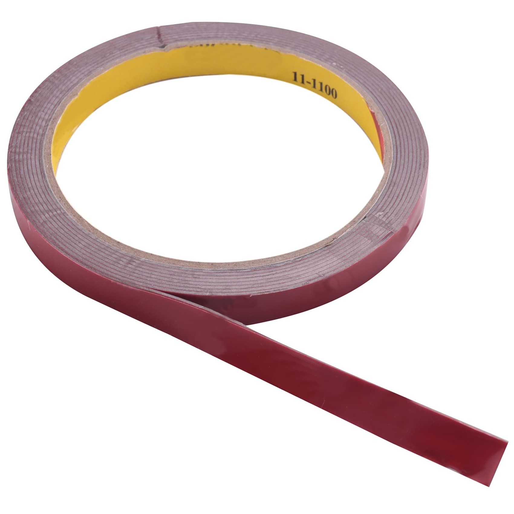 Sessleger Schaumstoffrolle, ultra-haftend, doppelseitig, super stark und permanent, für Auto, rot, 10 mm x 3 m von Sessleger