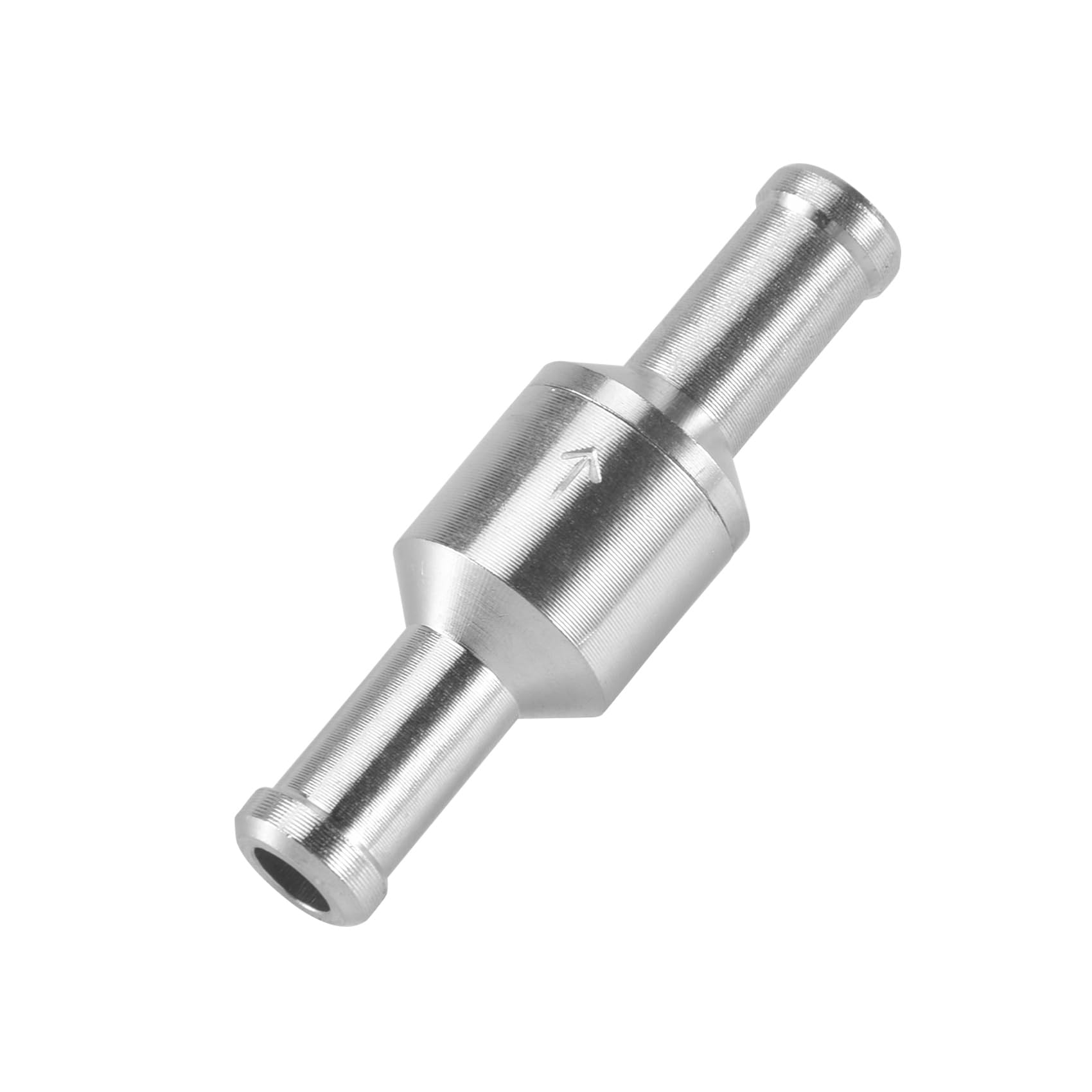 Sessleger Stellantrieb für Bremsklappen, Rückschlagventil, 8 mm, ohne Rücklauf, unidirektionales Ventil, Rückschlagventil, Vakuumschlauch aus Aluminium von Sessleger