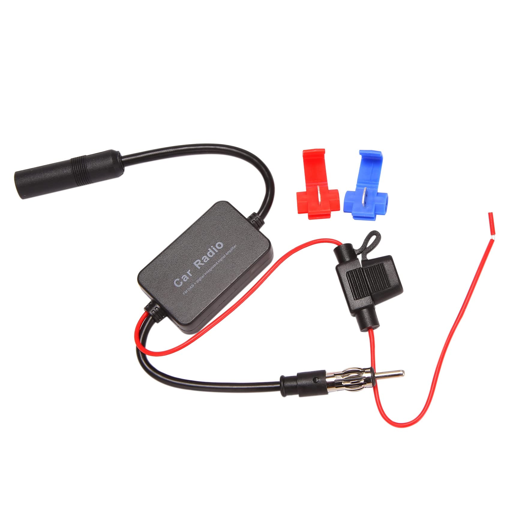 Sessleger Universal 12 V Auto Radio FM Antennensignal Ampere Verstärker Booster für Auto Marine Boot Fahrzeug 330 mm FM Verstärker von Sessleger