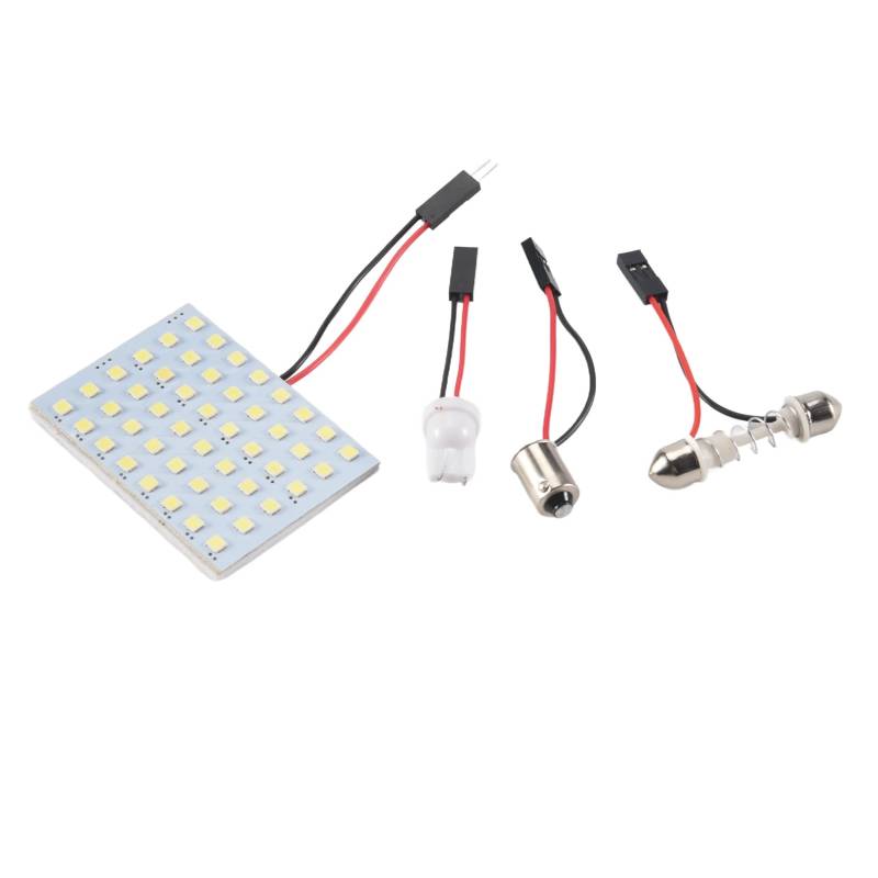 Sessleger Weiß 1210 SMD 48 LED Auto Kuppel Innen Panel mit T10 BA9S Feston. von Sessleger