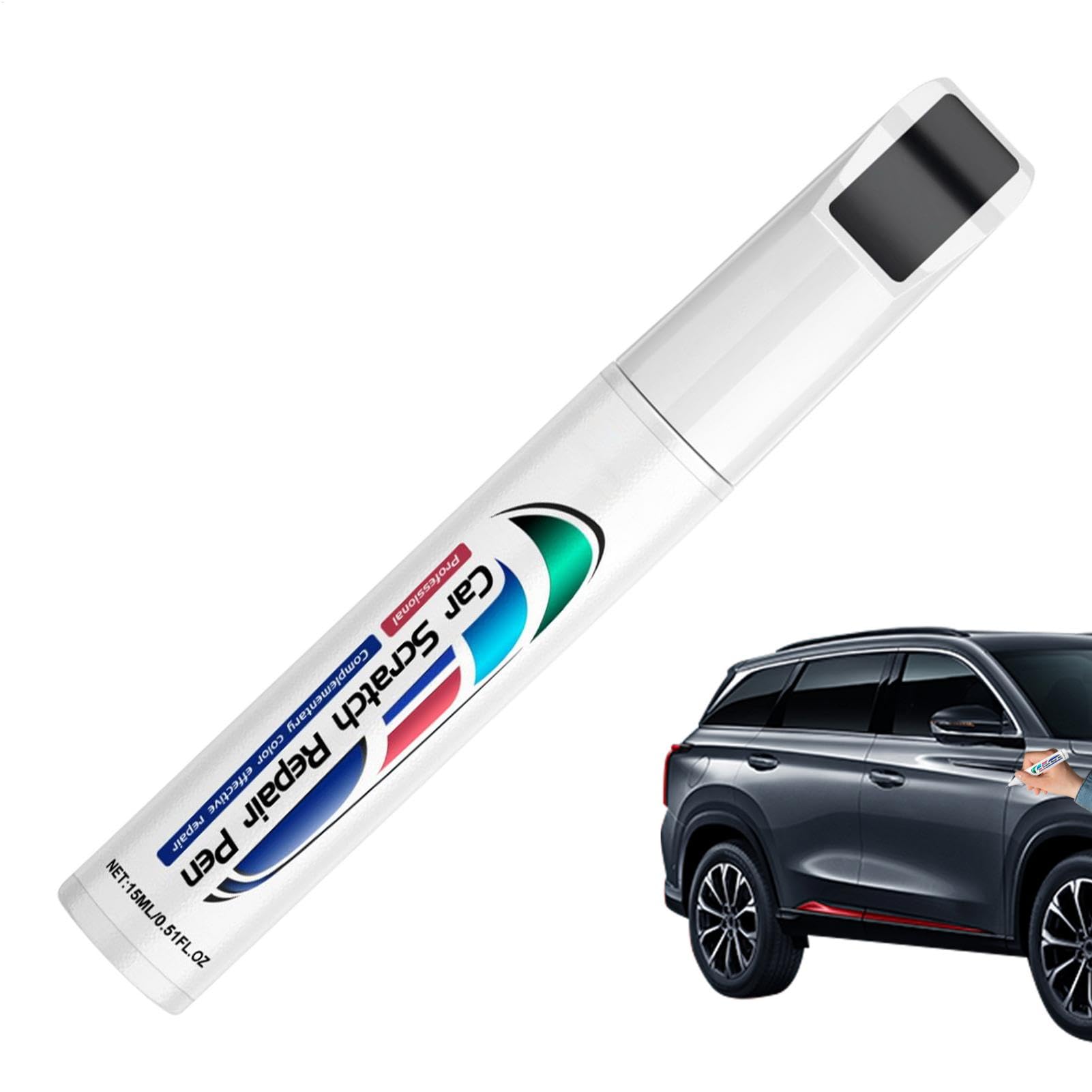 Setauoo Auto Lackstift, 15ml Auto Reparatur Lack Auto Pinsel, Autolack Kratzer Entferner, Auto Kratzer Reparatur Stift, Kratzerentferner Autolack Stift Für Limousine, SUV von Setauoo