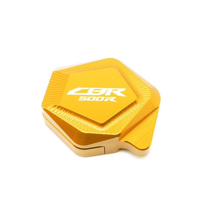 Seulomo FÜR Hon@&da CBR500R 2013 2021 2020 Motorrad CNC Zubehör Ständer Ständer Verlängerung Vergrößerer Pad Seite Hilfs Halterung(Side Brace Gold) von Seulomo