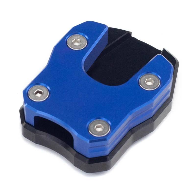 Seulomo Für Hon@&da ADV350 ADV 350 2021 2022 2023 Motorrad Kickstand Fuß Seitenständer Verlängerung Pad Stützplatte Vergrößern Zubehör(NO Logo-Blue) von Seulomo