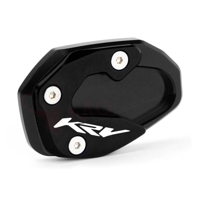 Seulomo Für KY-M-CO KRV180 KRV 180 2021 2022 Motorrad CNC Aluminium Fußseitenständer Pad Platte Kickstand Vergrößerung Stützverlängerung(2) von Seulomo