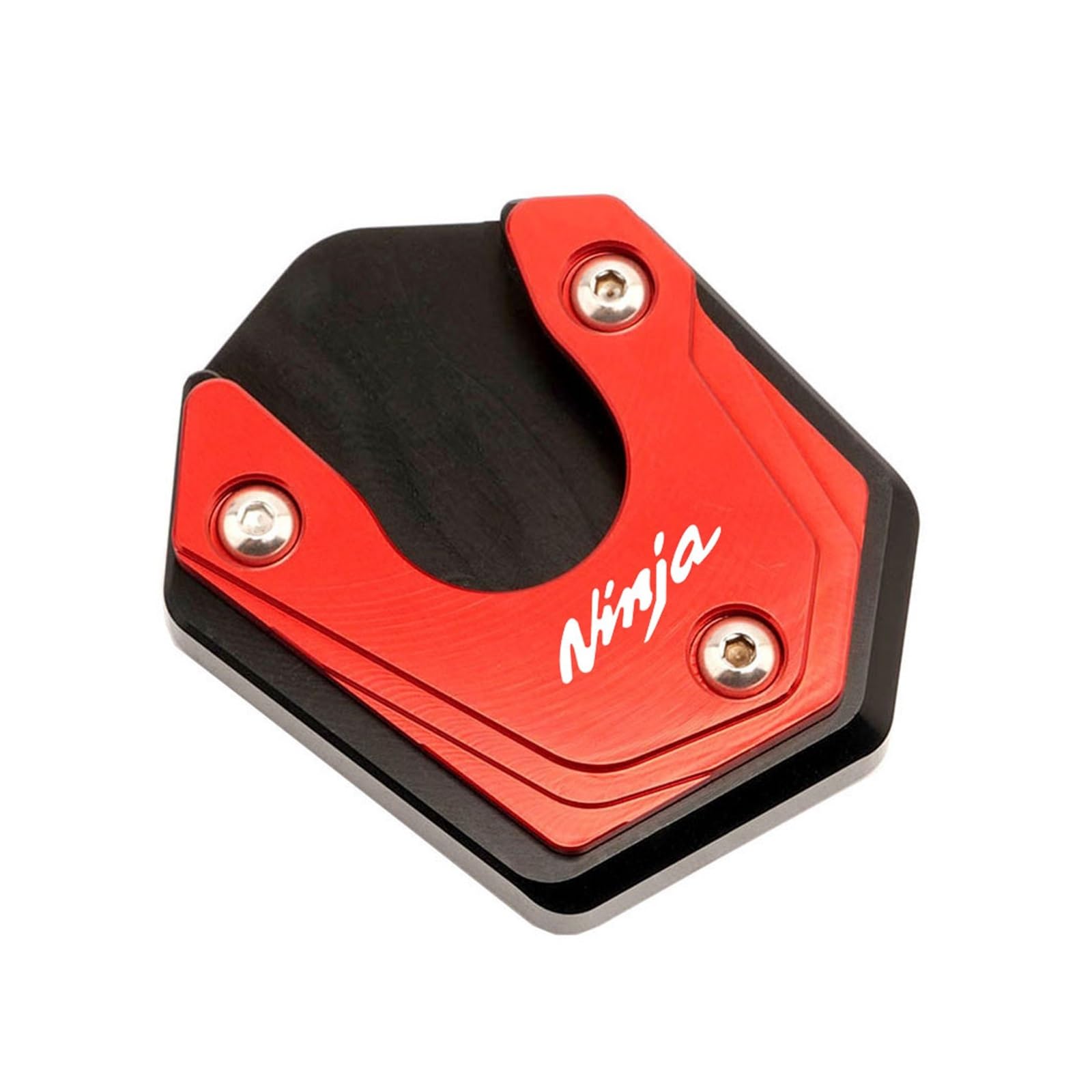 Seulomo Für Ka&@wasaki Ninja650 Ninja 650 400 300 1000 ER6F ER4F ZX6R ZX10R Ve-rs-ys Motorrad Seitenständer Vergrößerung Kickstand Extension Pad(5) von Seulomo