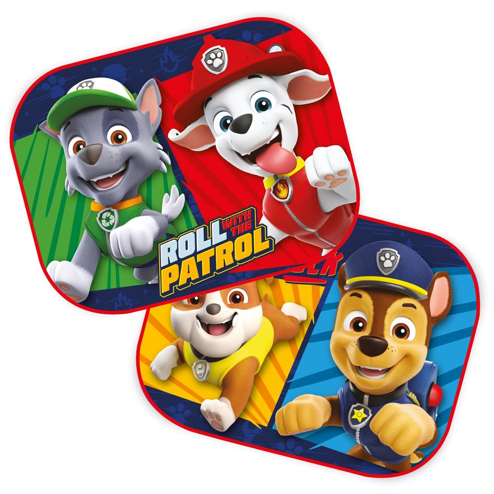 PAW Patrol Boys Power Auto Sonnenschutz, Schattenspender, 2 Stück von Seven Polska