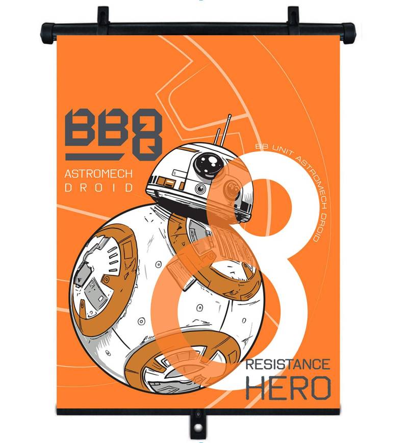 eitenscheiben Sonnenschutz Rollo 36x45cm Star Wars - 9320 von Seven Polska