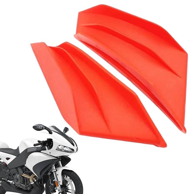 Sghtil Motorrad-Verkleidungsflügel, Motorrad-Verkleidungsflügel | Motorrad-Spoiler mit seitlichem Erweiterungsflügel | Motorrad-Winglet, aerodynamische Motorrad-Winglets für tägliches Fahren, Rennen, von Sghtil