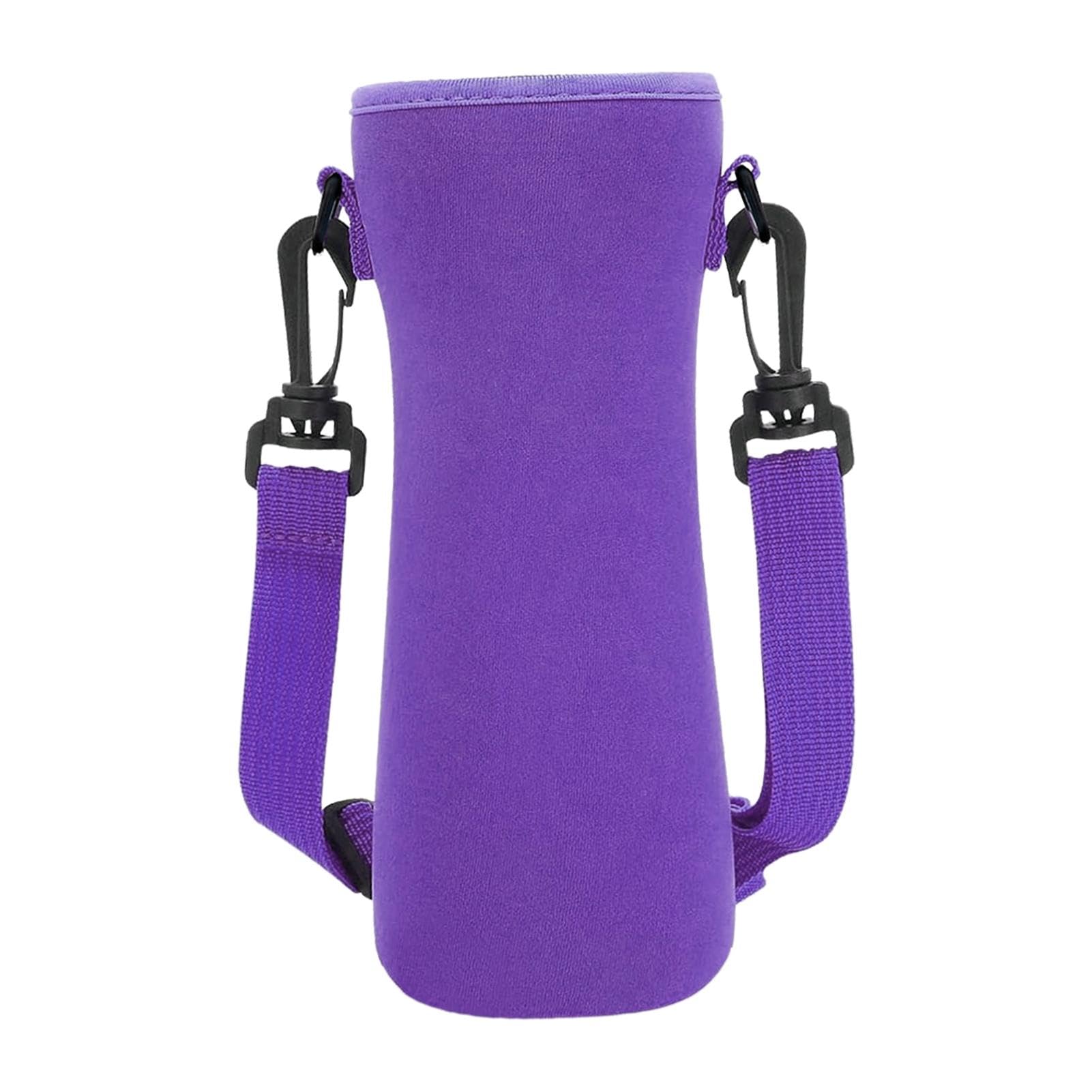 Sghtil Neopren-Wasserflaschenhülle, Neopren-Glas-Wasserflaschenhüllen - Trägerhaltertasche - Ergonomische Wasserflaschenhalter-Tasche, isolierter Flaschenhalter, Wasserflaschen-Taschenträger für von Sghtil