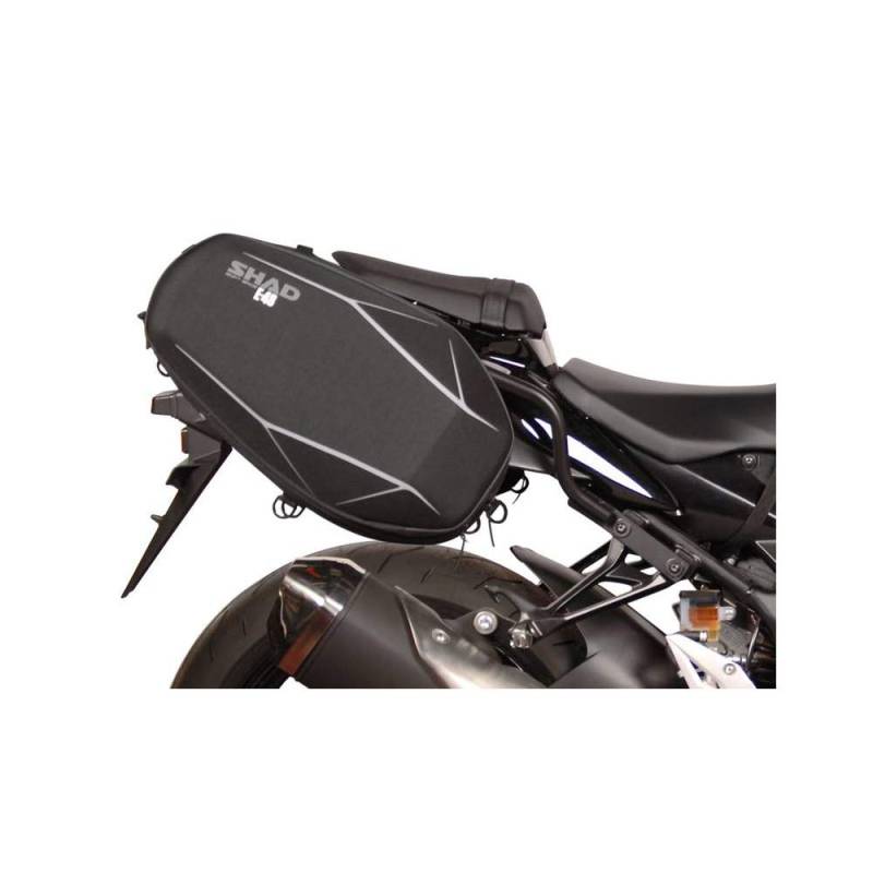 SHAD S0GS71SE Kit Semi Suzuki GSR 750 '11, Schwarz von SHAD