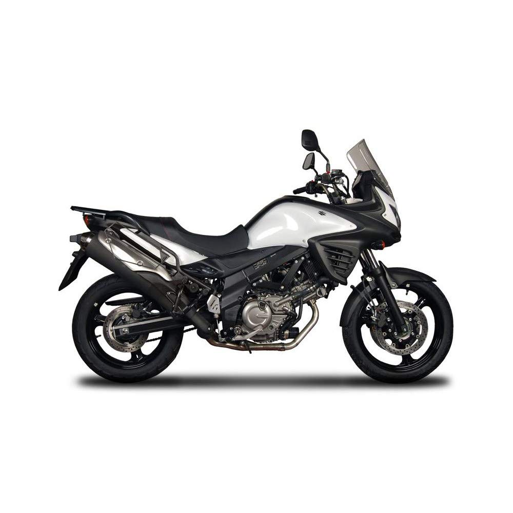 Shad S0VS62SE Seitentaschenhalterung für Suzuki Vstrom 650, Schwarz von SHAD