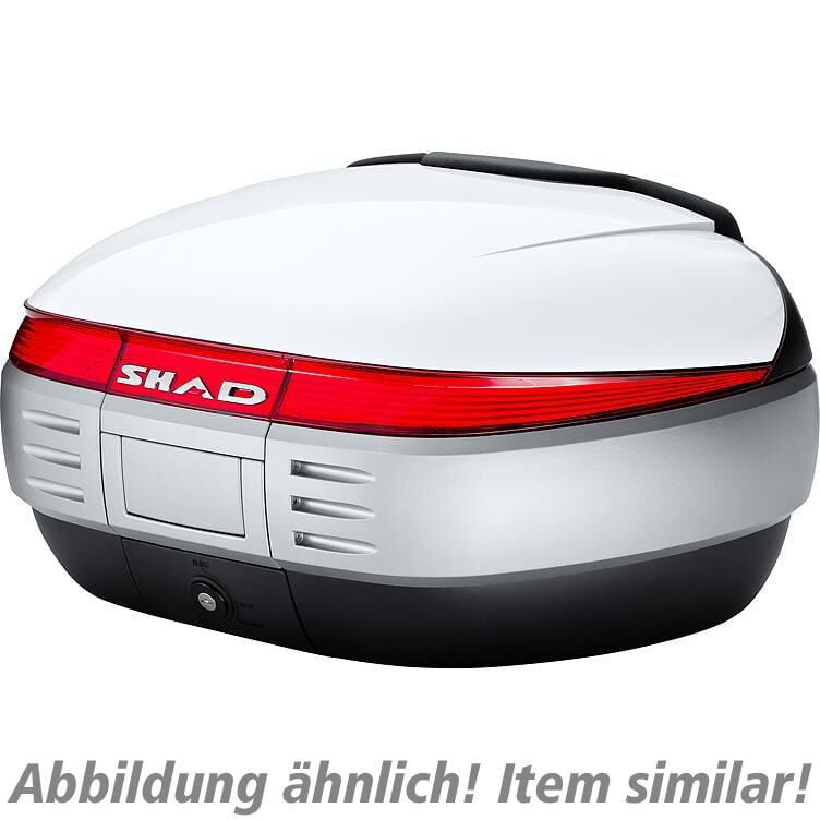 Shad Deckelcover für SH 50 Topcase weiß lackiert von Shad