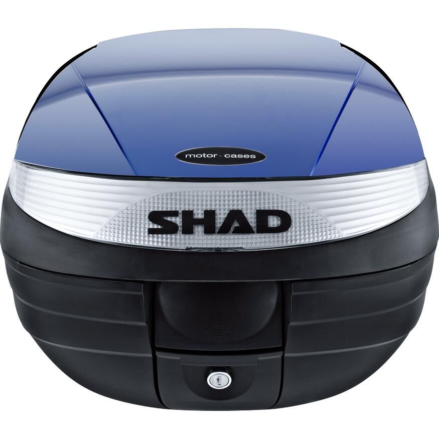 Shad Deckelcover für SH29 Topcase blau lackiert von Shad