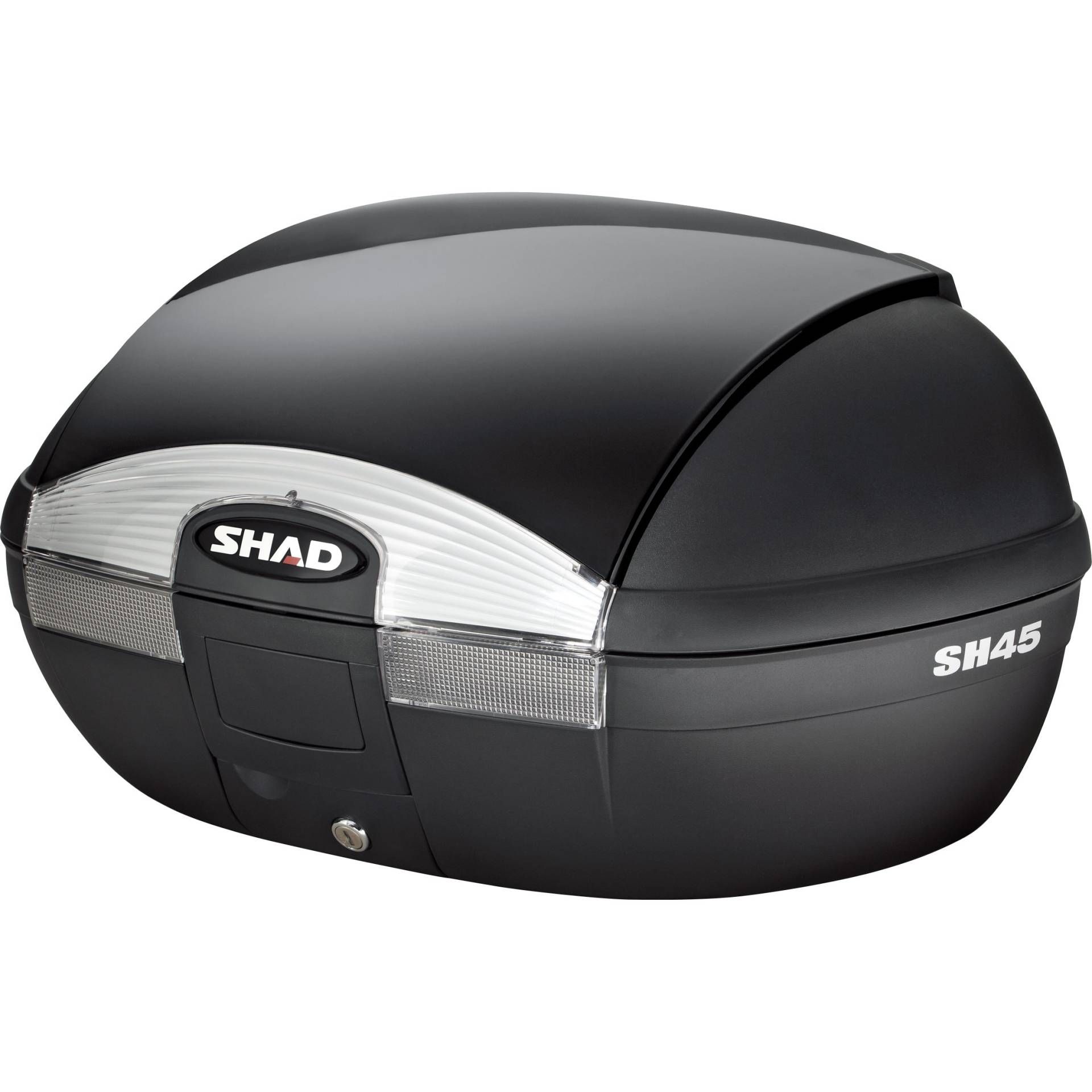 Shad Deckelcover für SH45 Topcase schwarz metallic lackiert von Shad