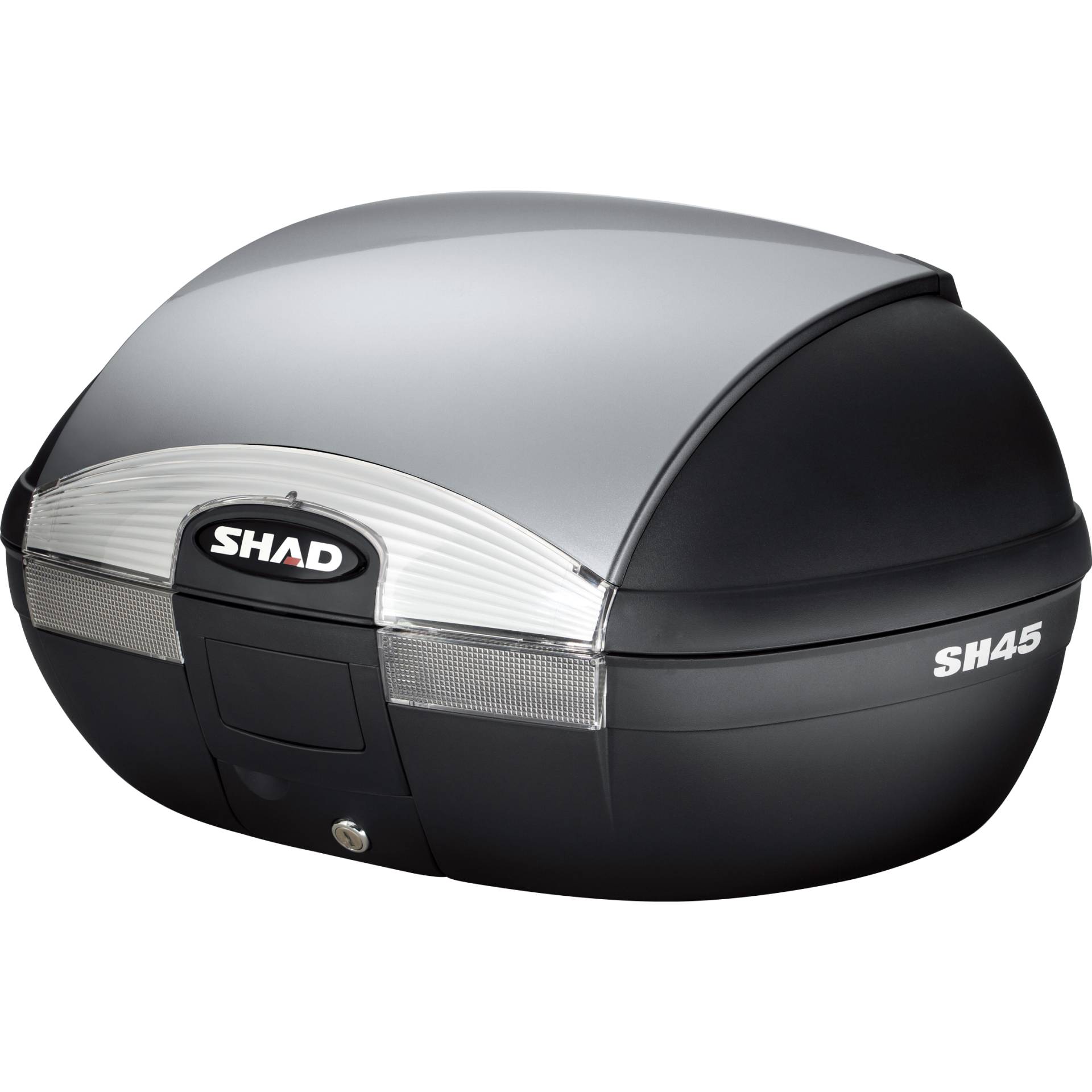 Shad Deckelcover für SH45 Topcase silber lackiert von Shad