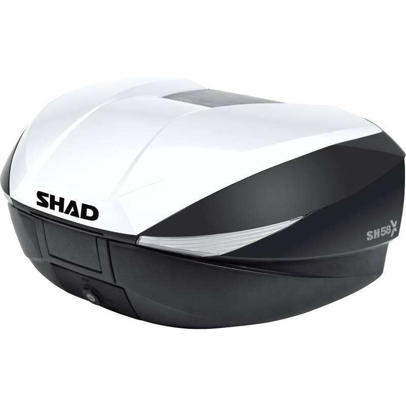 Shad Deckelcover für SH58X Topcase D1B58E08 weiß von Shad