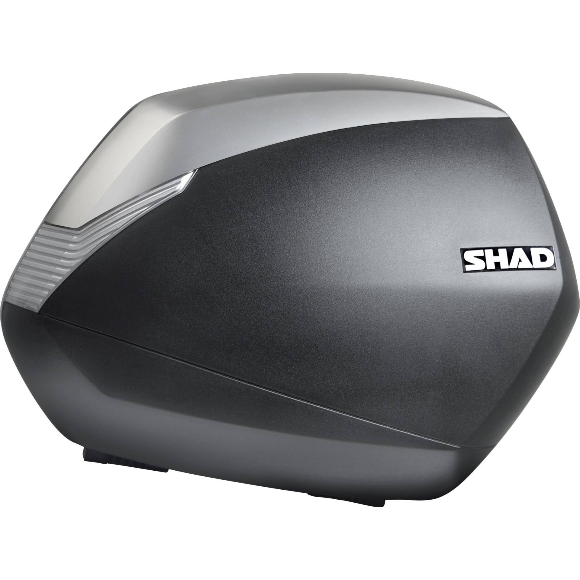 Shad Deckelcoverpaar für SH36 Seitenkoffer titan von Shad