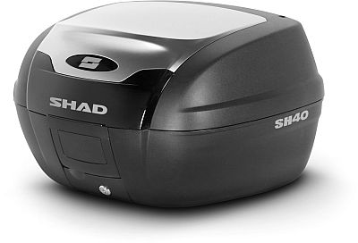 Shad SH40 Trail, Topcase - Schwarz/Aluminium von Shad