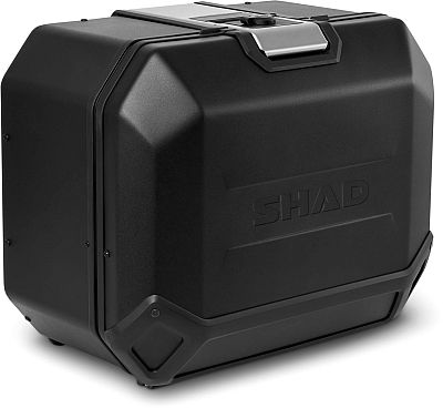 Shad Terra Black-Line, Seitenkoffer - Schwarz/Silber - 47 L von Shad