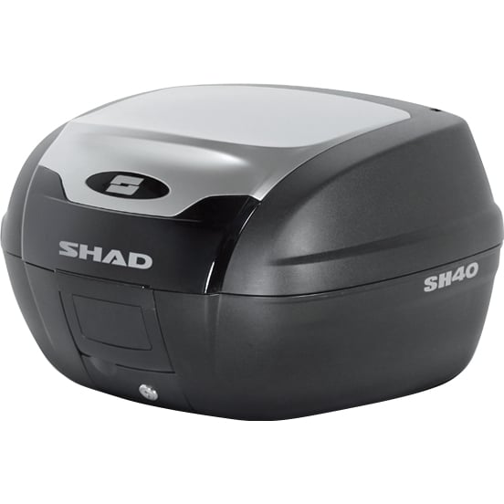 Shad Topcase SH40 schwarz/alu look von Shad