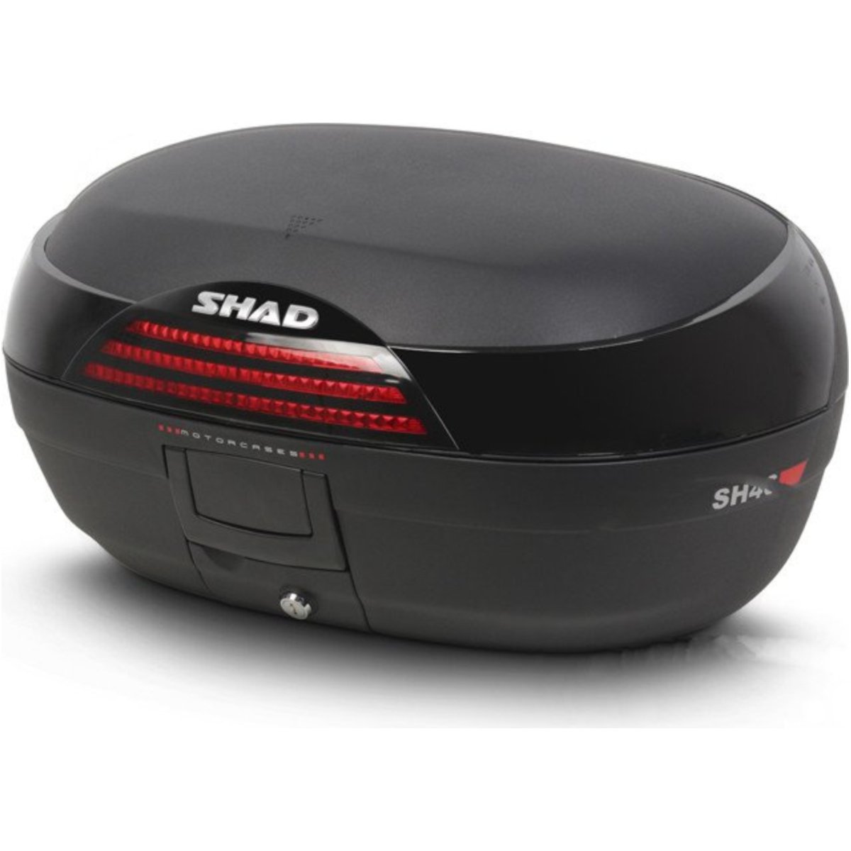 Shad d0b46200 topcase schwarz 46 liter von Shad