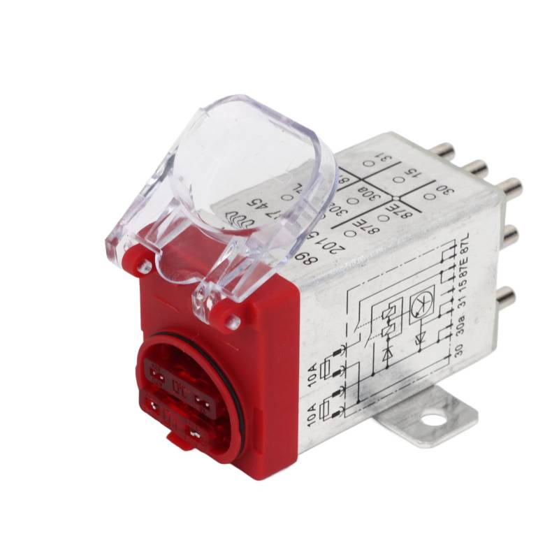 Auto-Überlastrelais, Überlastschutzrelais 2015403745, Robuste Konstruktion, Stabile Leistung für R107, R129, W124, W126, W201 von Shanrya